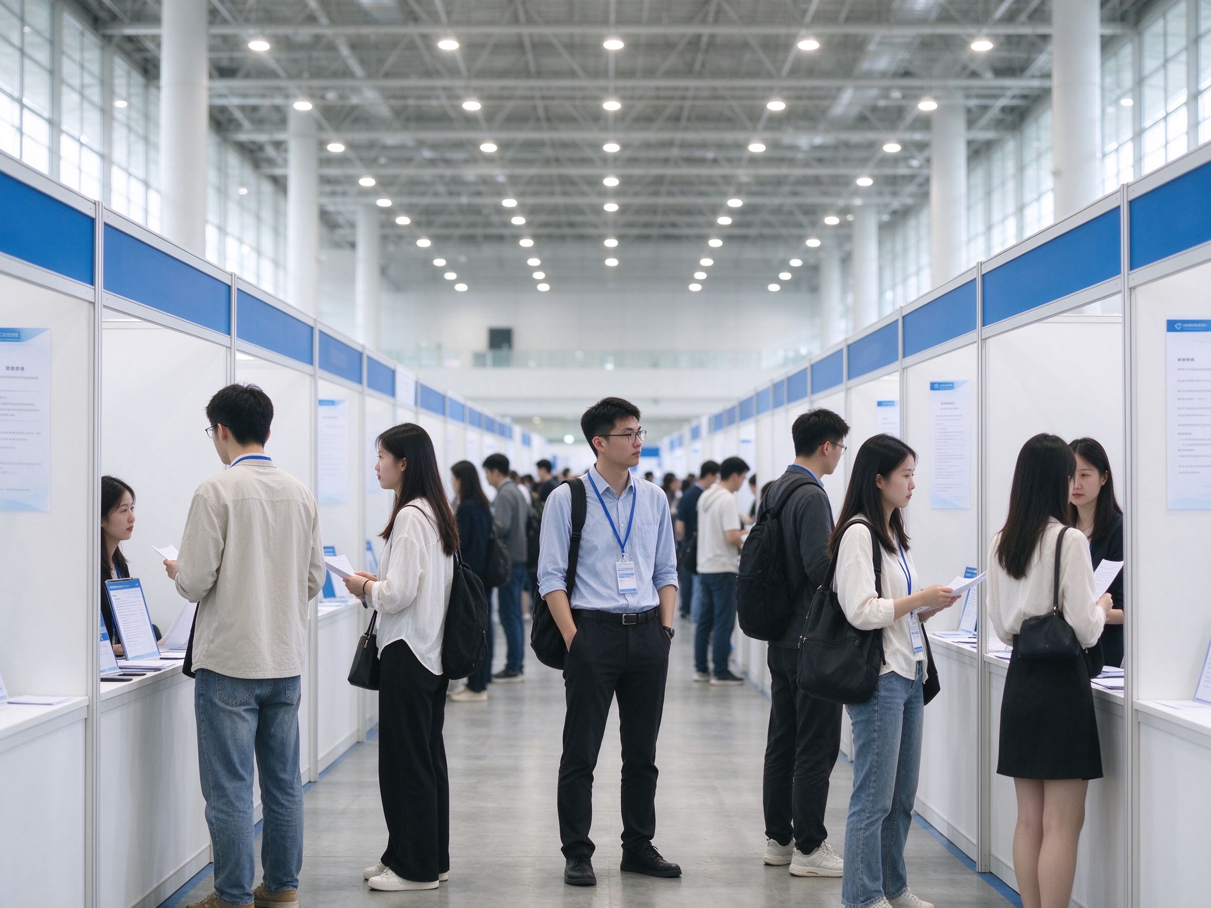 衡阳人才市场 现场招聘会